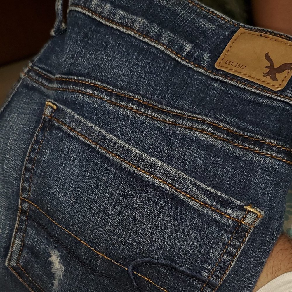 Denom Ripped Jeans (Short/Court) - Picture 2 of 4
